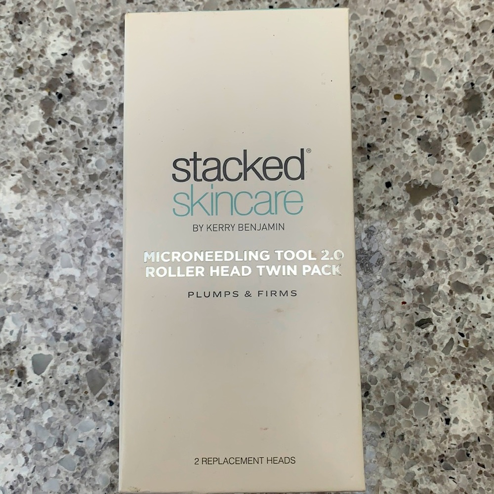 Stacked skincare micro needling tool replacement